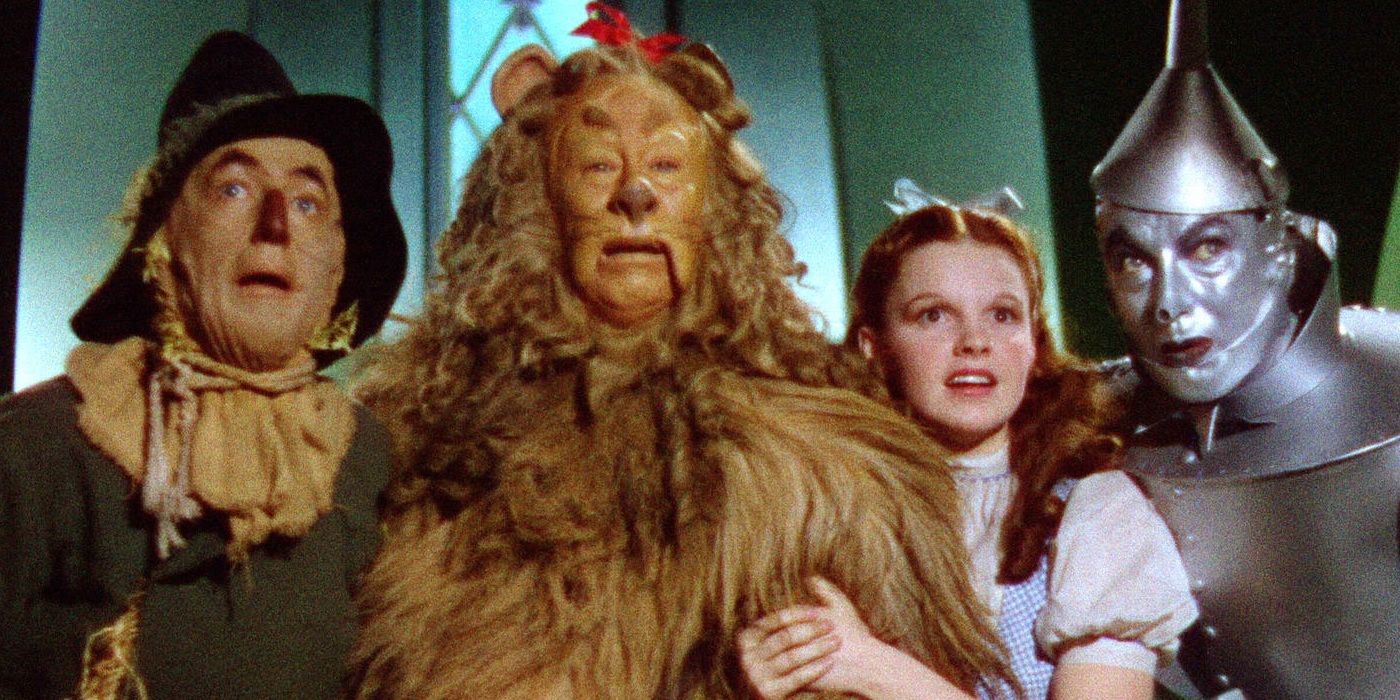 Judy Garland and co. in The Wizard of Oz