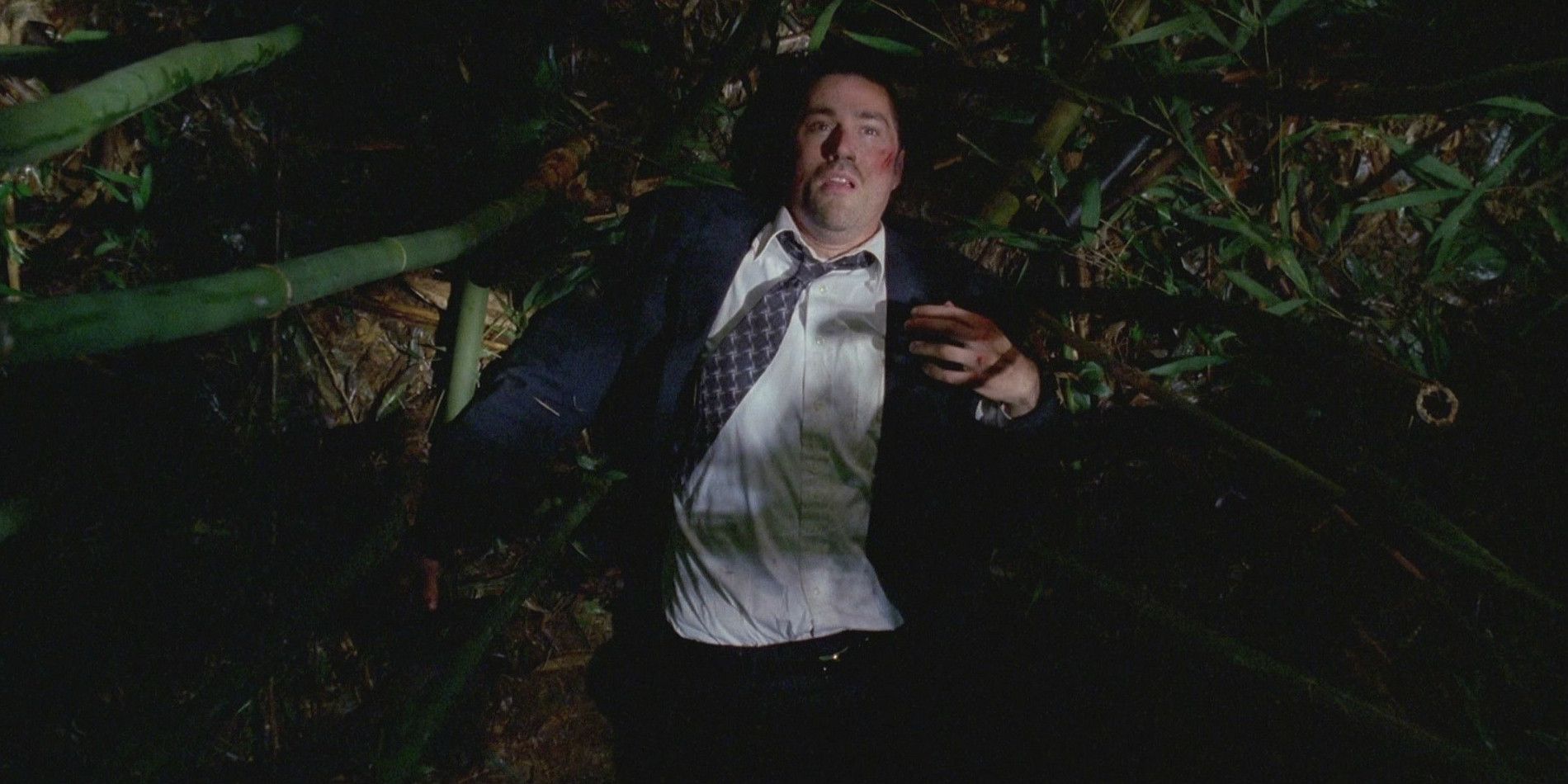 Jack laying down in Lost's pilot episode