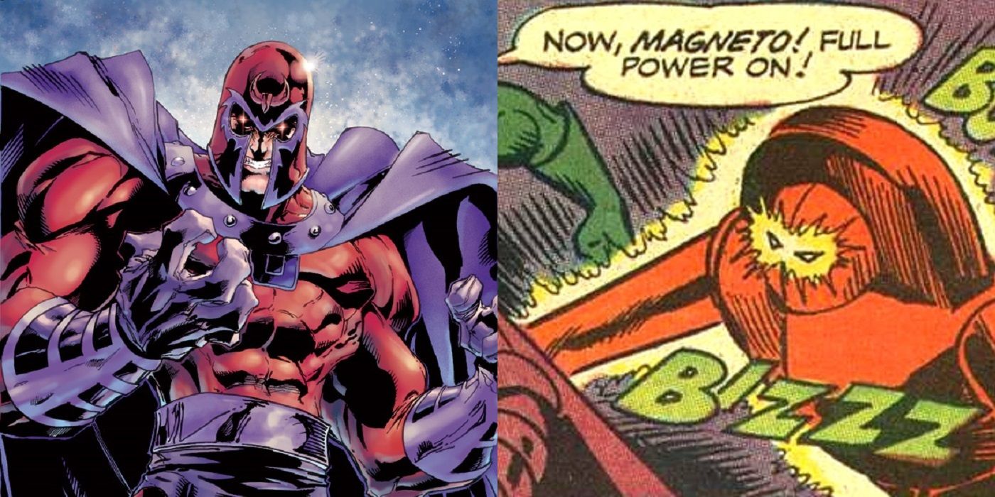 Magneto the X-Men villain from Marvel, and Magneto the Marvel robot
