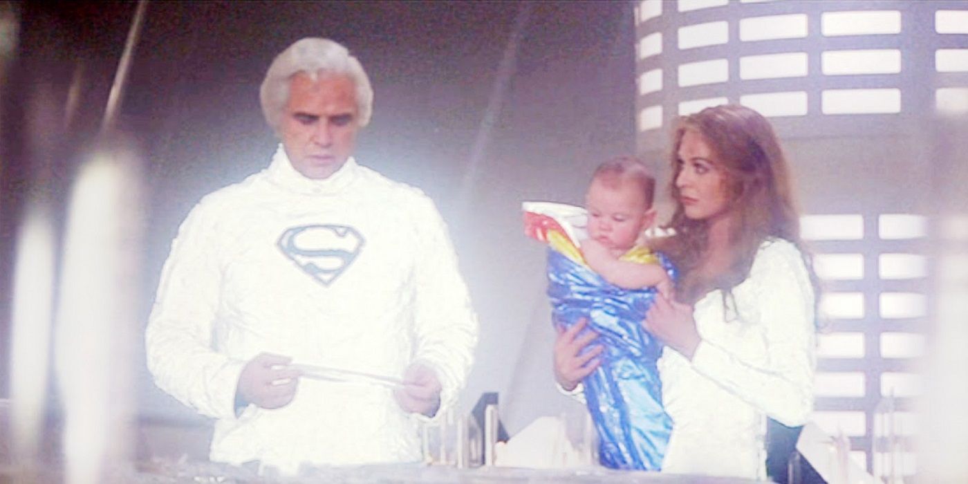 Marlon Brando in Superman The Movie