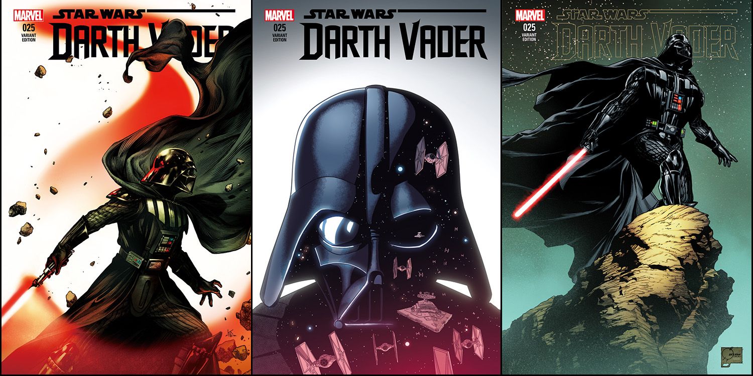 Marvel Darth Vader #25 Covers