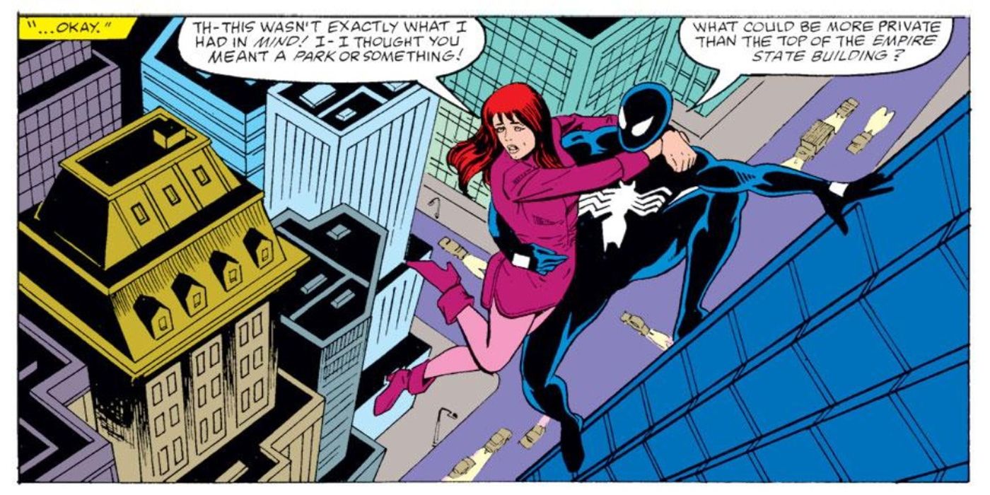 Mary Jane Watson Spider-Man Black Suit