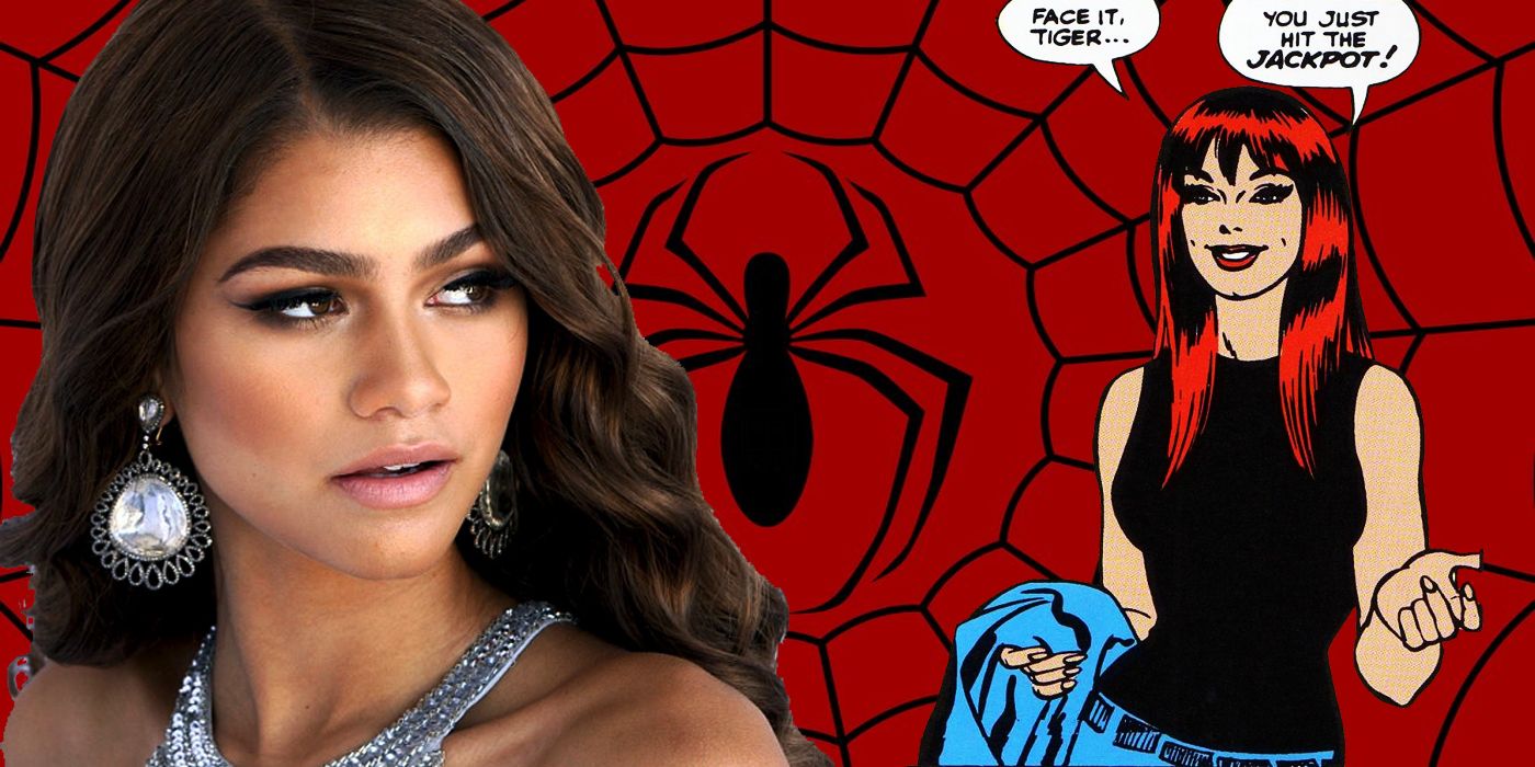 Flipboard Zendaya Has Mj Style Red Hair At Spider Man Far From Home Event