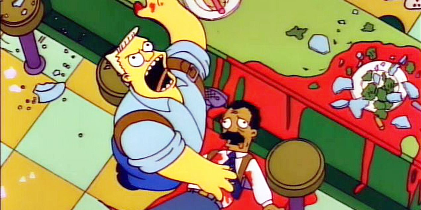 McBain Rainier Wolfcastle in The Simpsons
