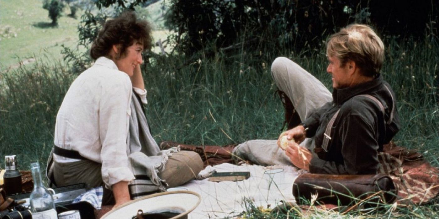 Meryl Streep and Robert Redford in Out of Africa