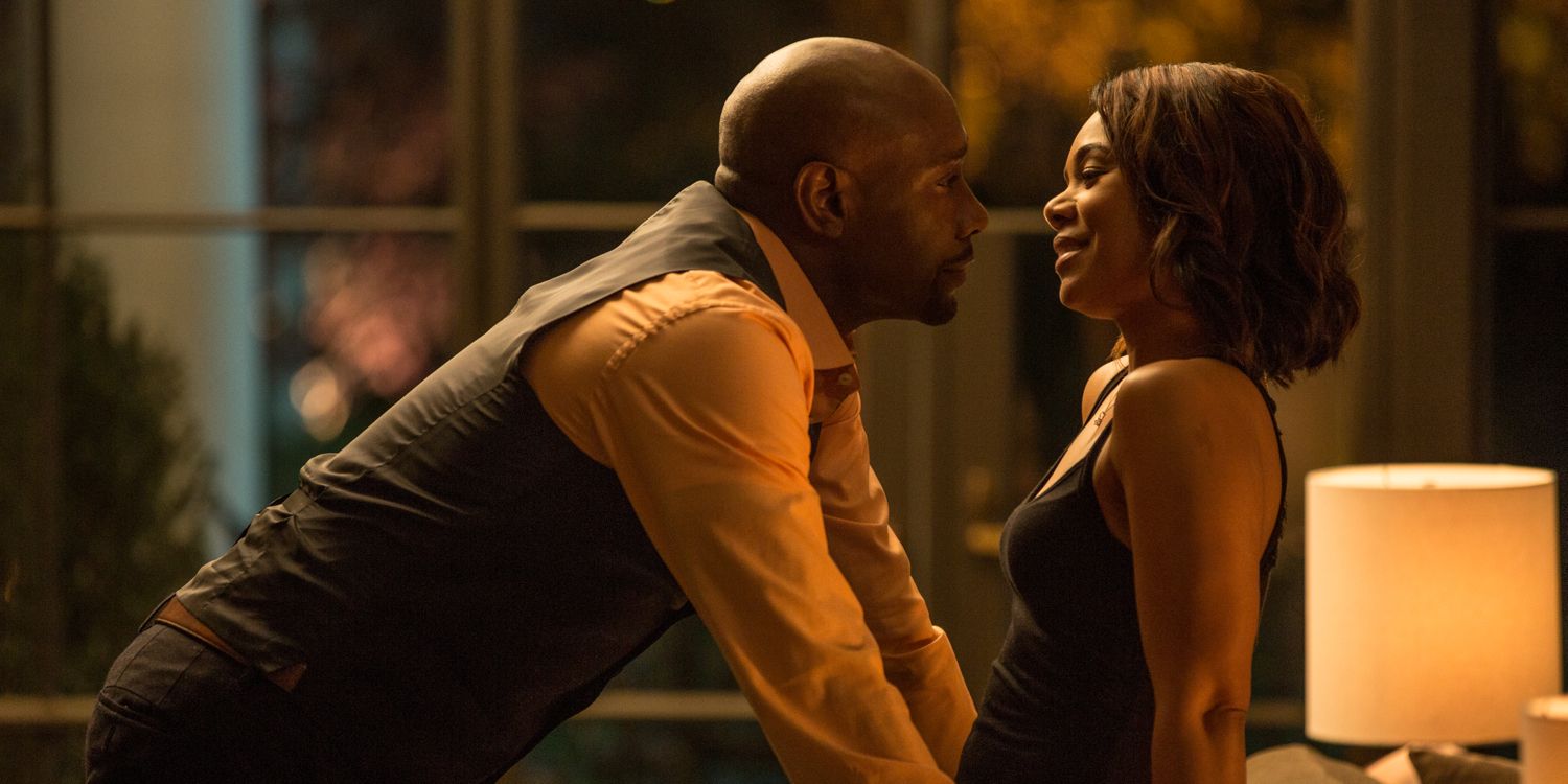 Morris Chestnut and Regina Hall in When the Bough Breaks