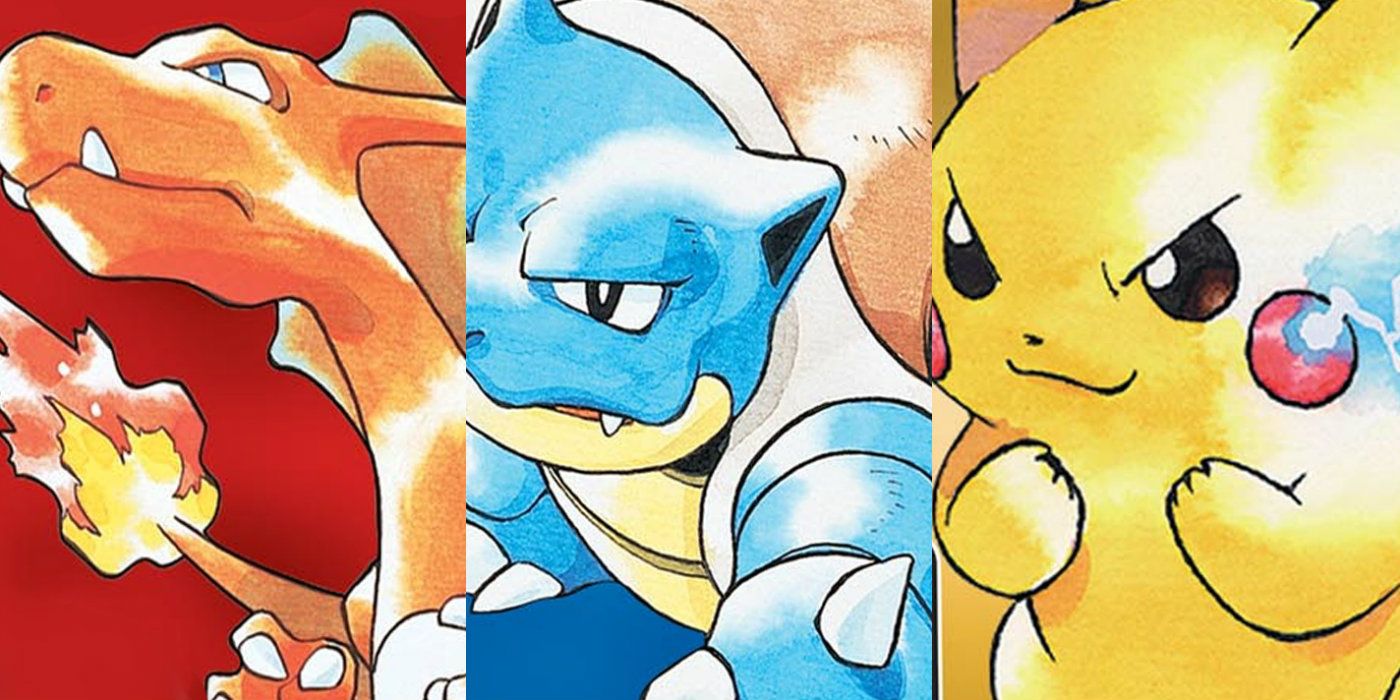 Pokemon Red, Blue and Yellow