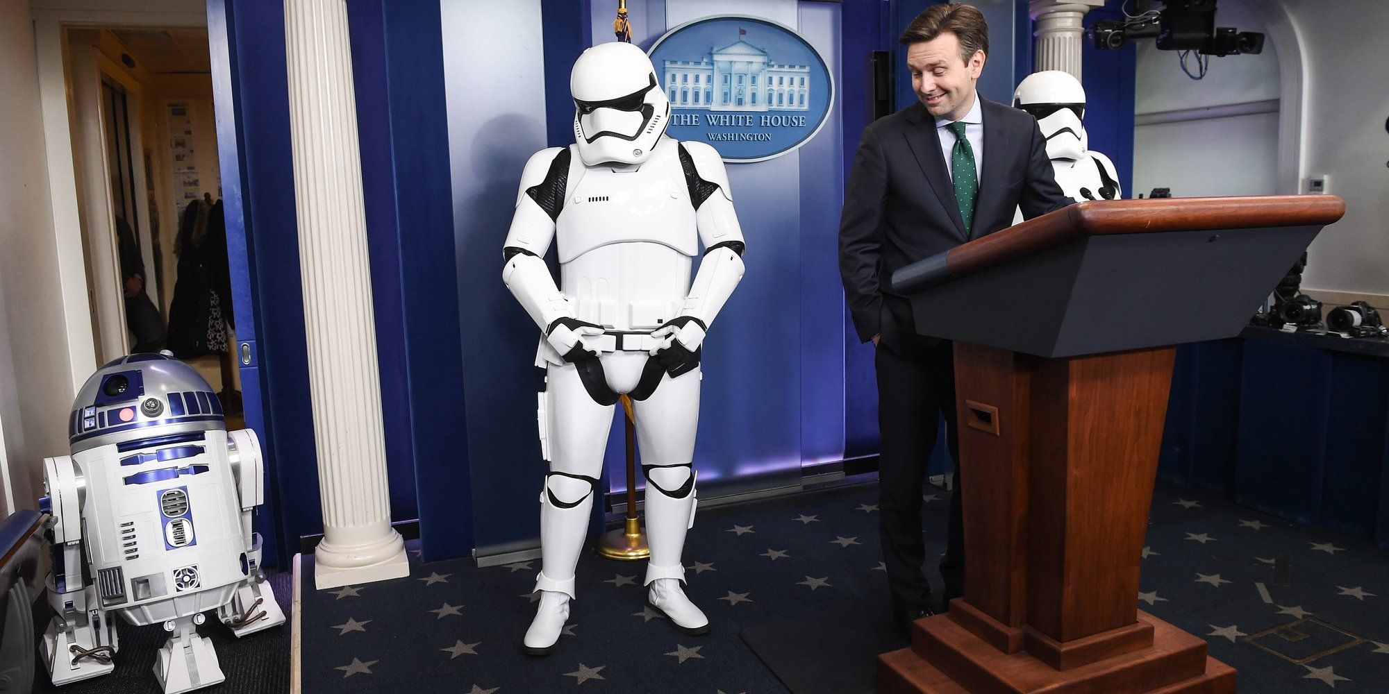 R2-D2 Visits the White House
