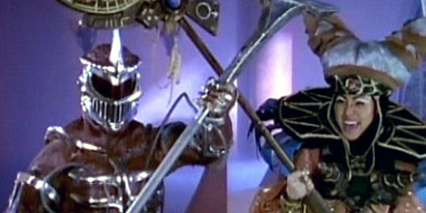 Rita and Zedd in Mighty Morphin Power Rangers