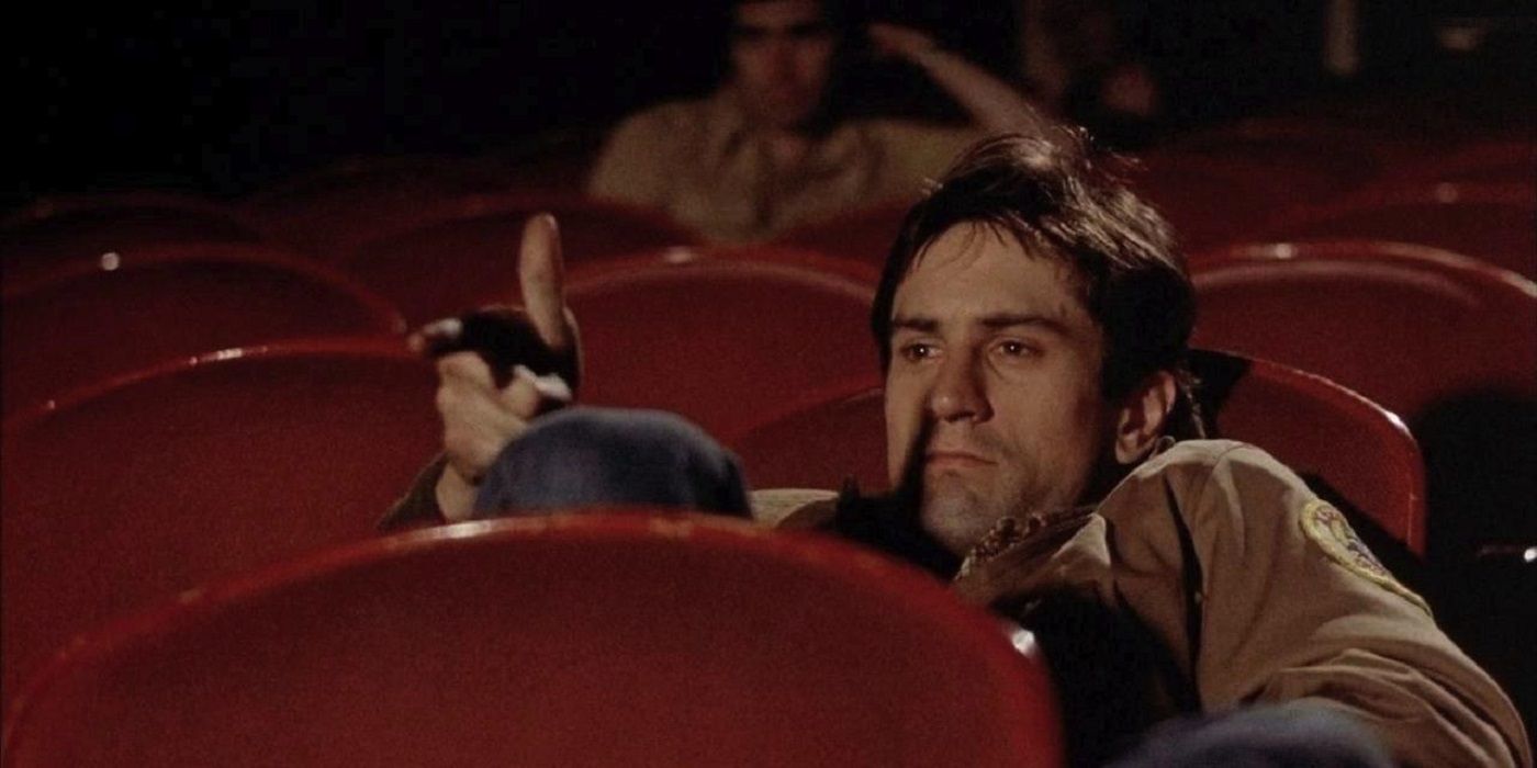 Robert De Niro Taxi Driver Travis Bickle movie theater