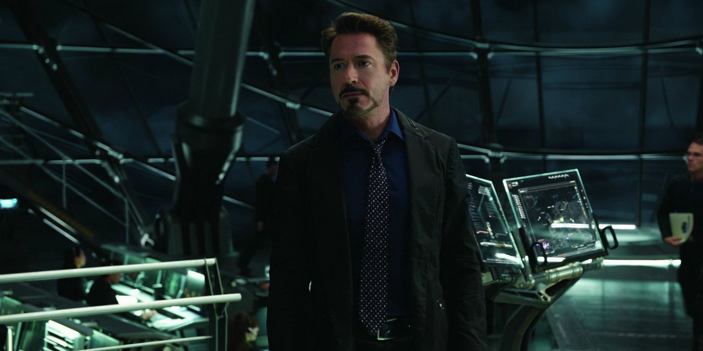 Robert Downey Jr. como Tony Stark em Os Vingadores
