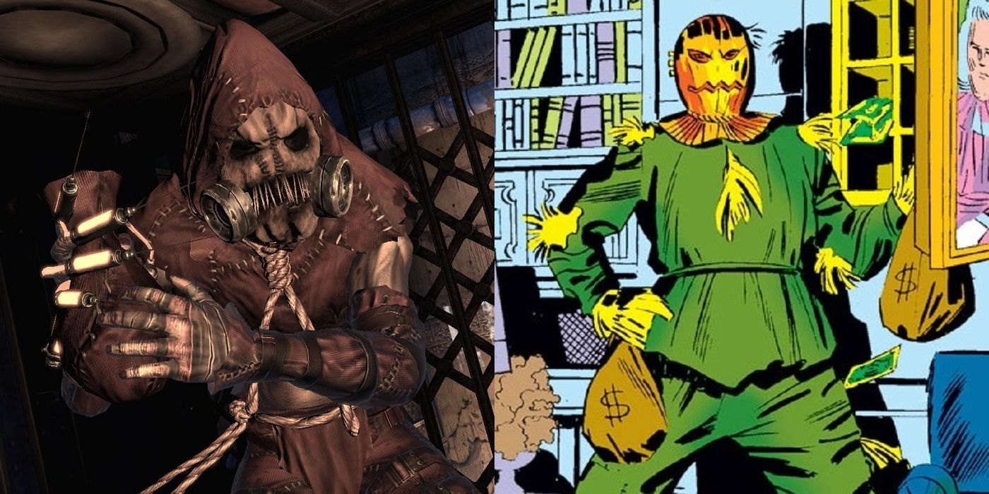 The Scarecrow from the Batman DC universe, and the Scarecrow from Marvel