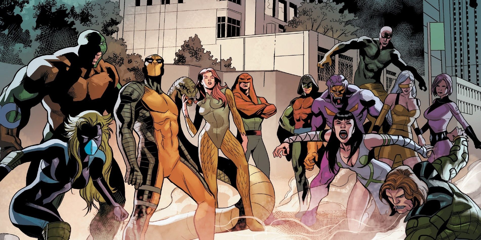 The Serpent Society from Marvel Comics