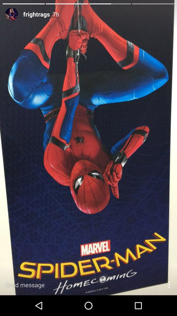Spider-Man Homecoming Leaked Poster