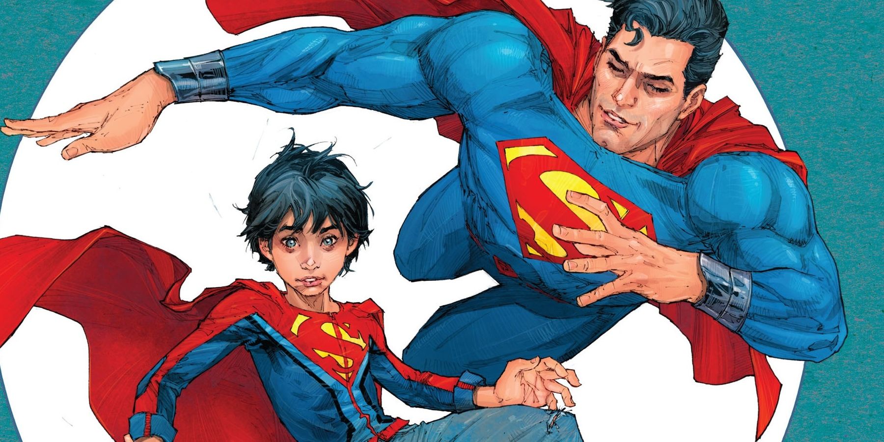 Superman Rebirth Clark Son Superboy