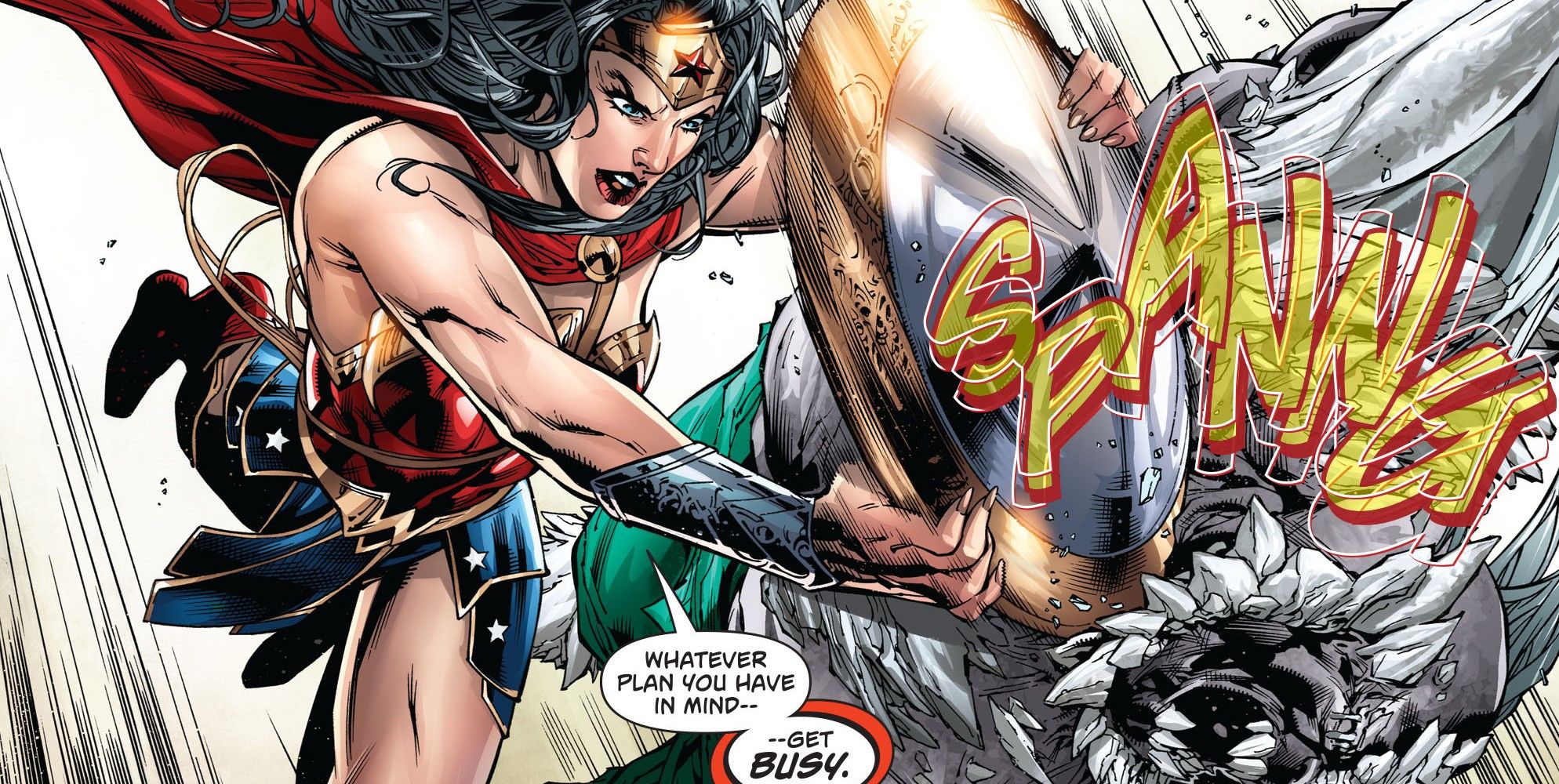 Superman Rebirth Doomsday Fight Wonder Woman