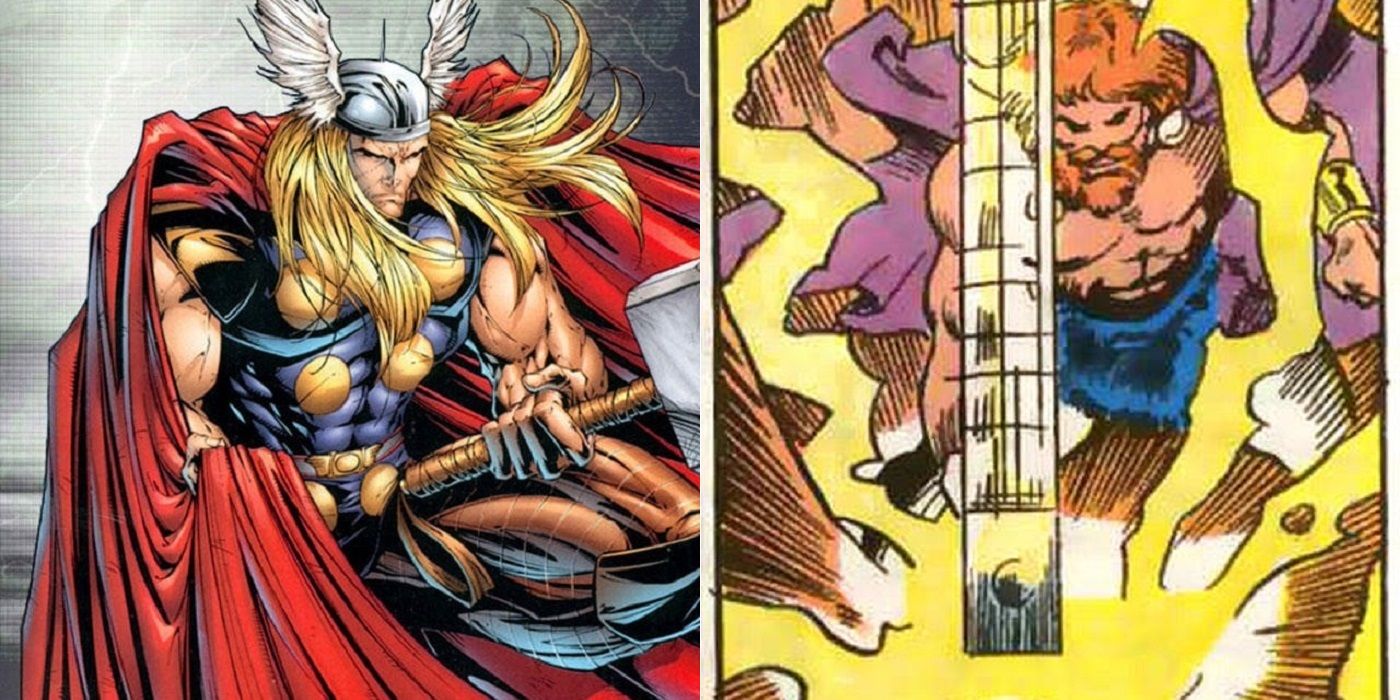 Thor from Marvel Comics, and Thor the Norse god from DC