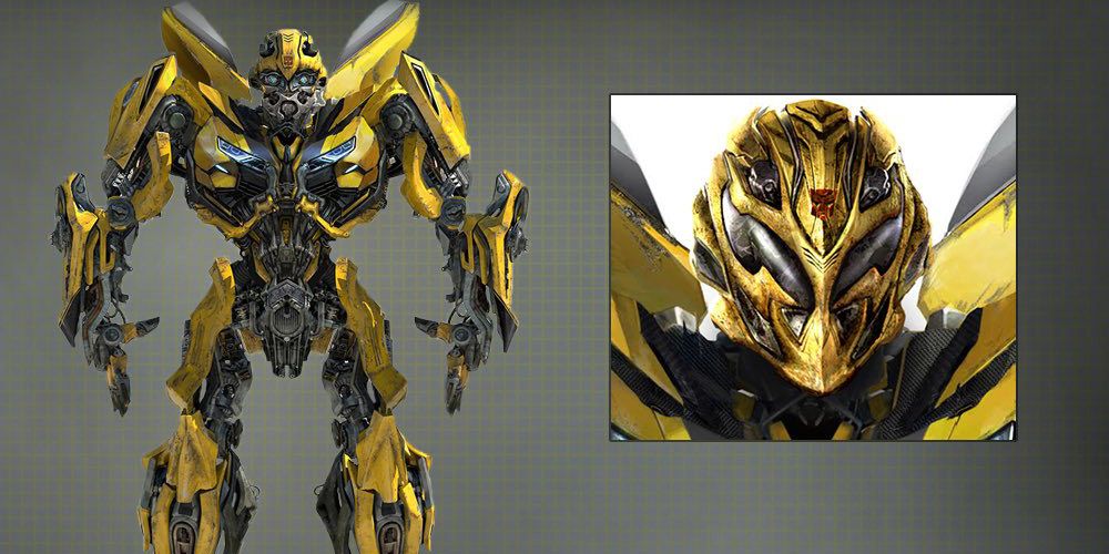 Transformers 5: The Last Knight Bumblebee Robot Mode Header