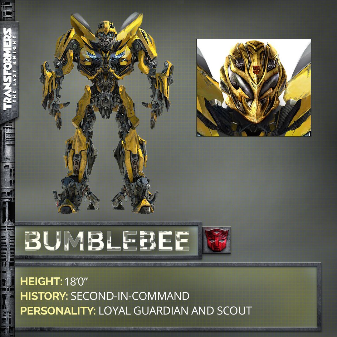 Transformers 5: The Last Knight Bumblebee Robot Mode