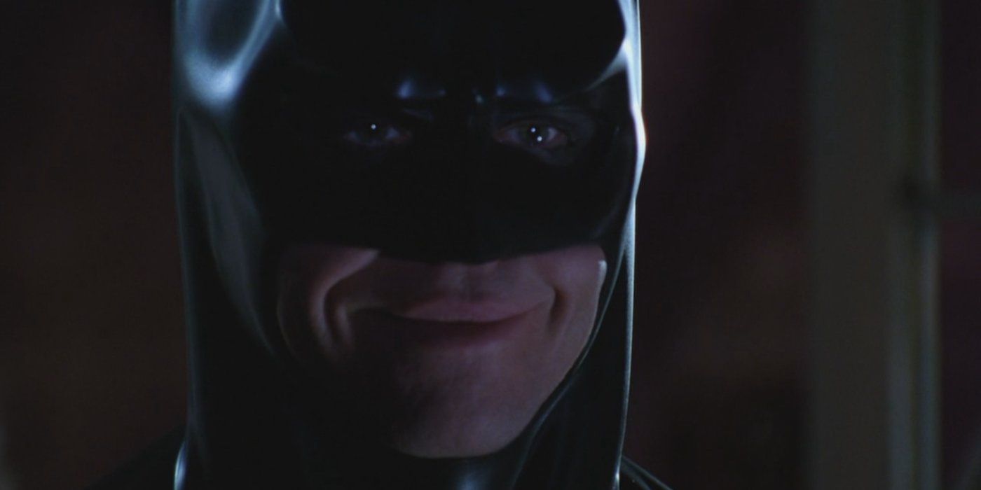 Val Kilmer smiling in Batman Forever