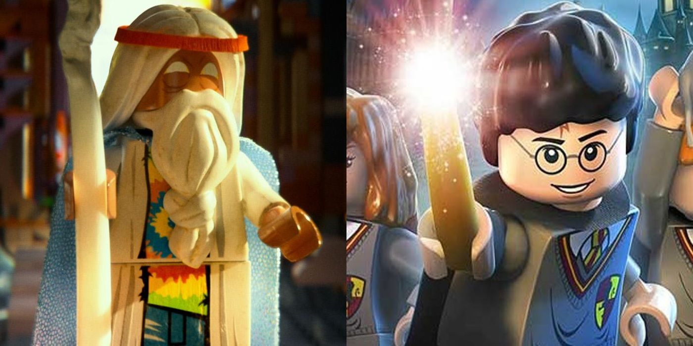 Vitruvius from The Lego Movie and Lego Harry Potter