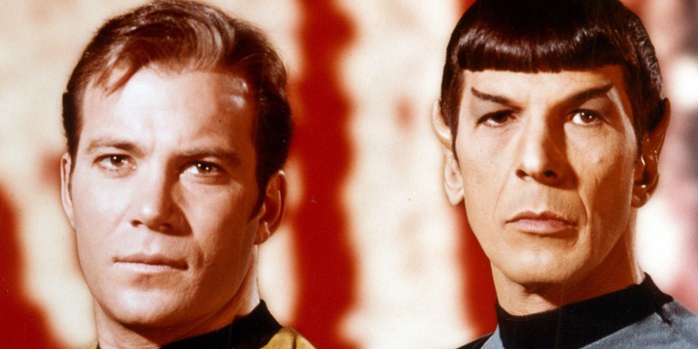 Kirk and Spock in Star Trek 