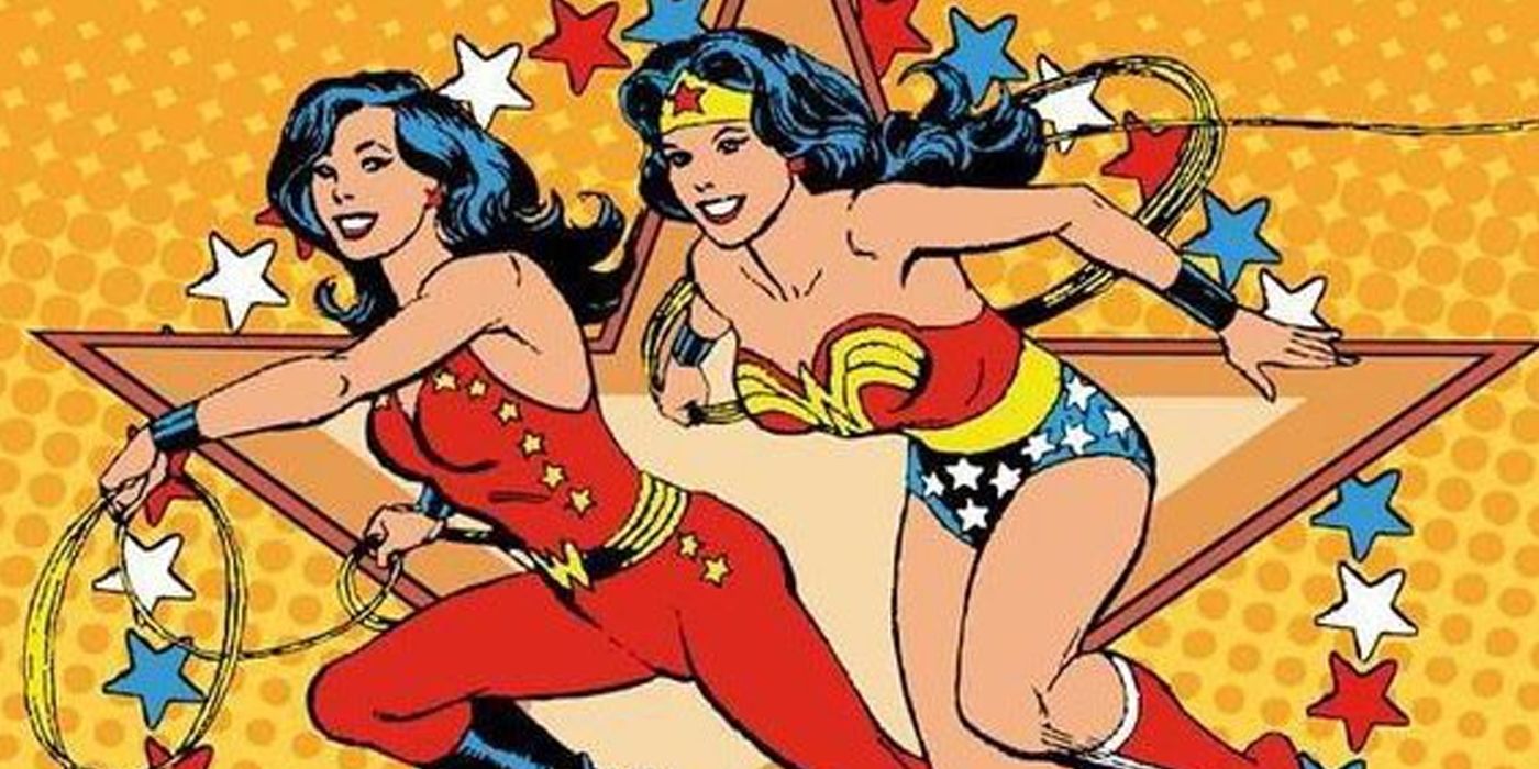 Wonder Girl and Wonder Woman