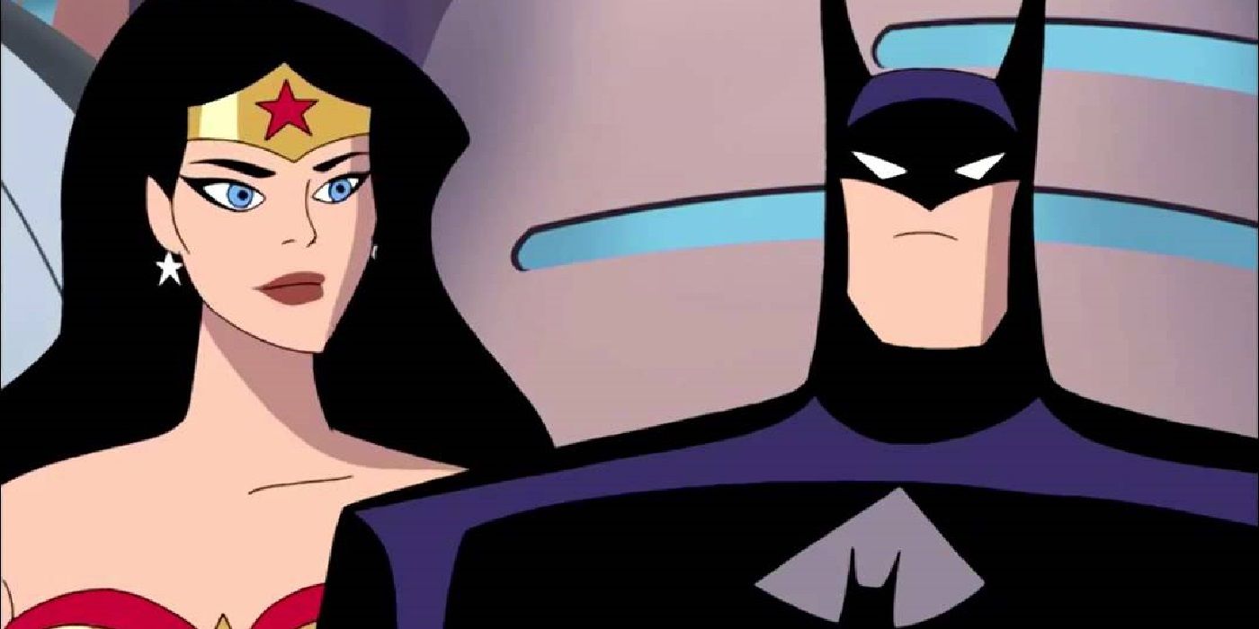 Wonder Woman and Batman in a Justice League animated movie