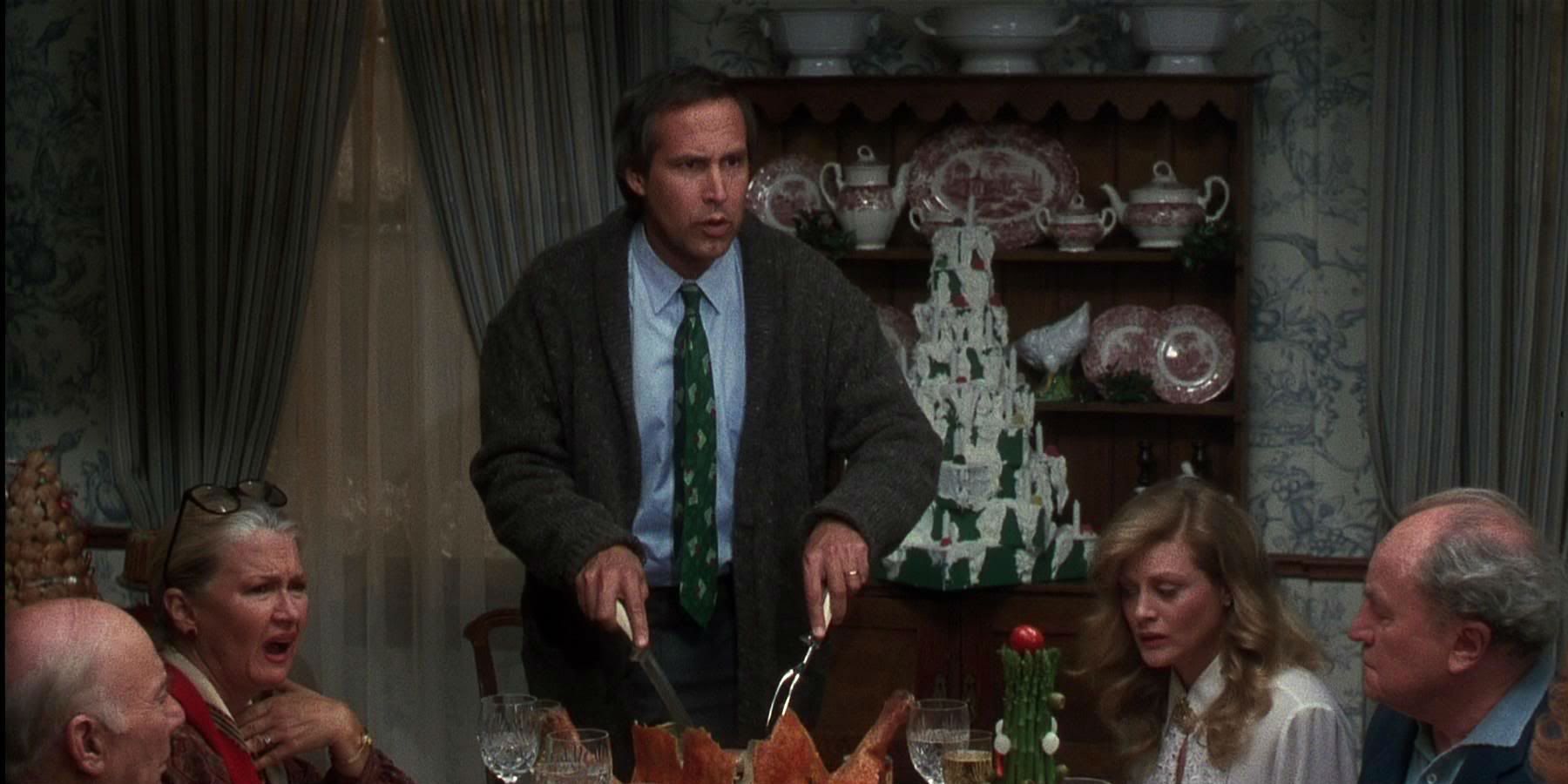 Chevy Chase in Christmas Vacation