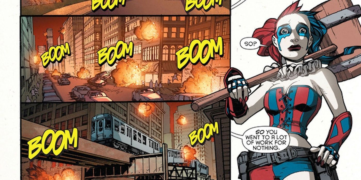 Harley Quinn explosions