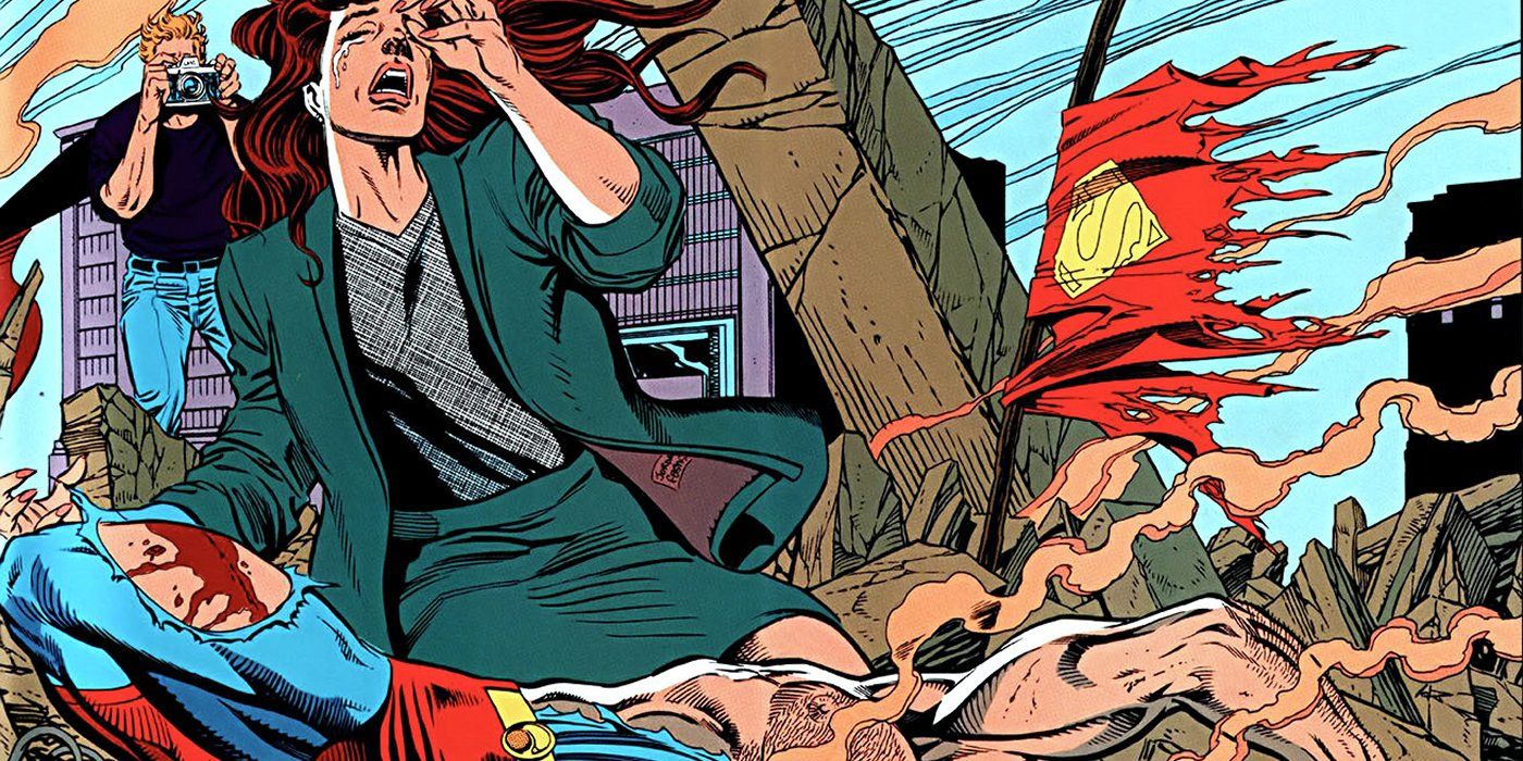 Death of Superman Lois Lane Doomsday DC
