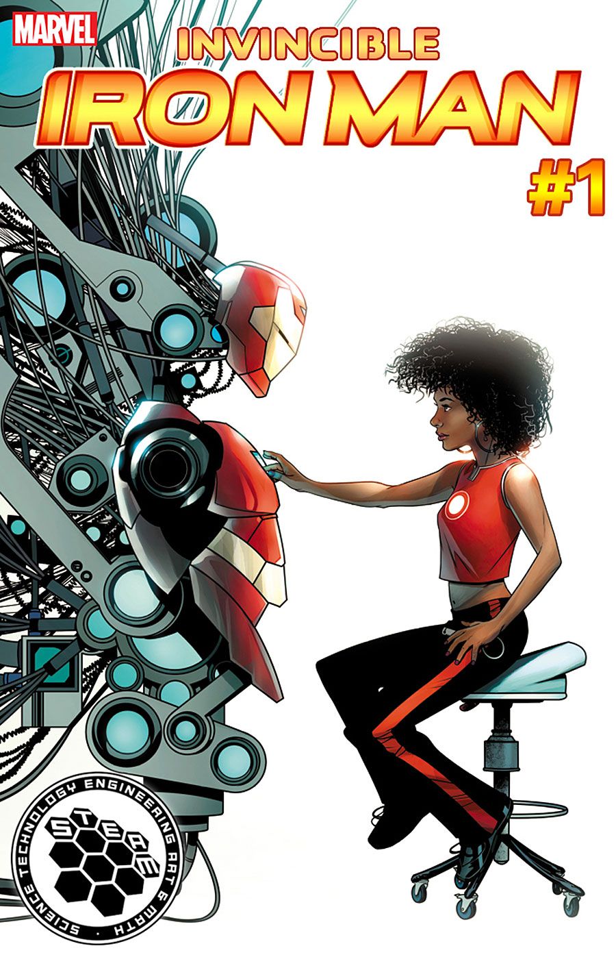 Invincible Iron Man #1 - Riri Williams
