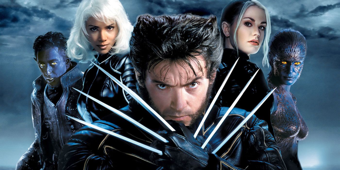 Wolverine, Storm, Rogue in X-Men 2