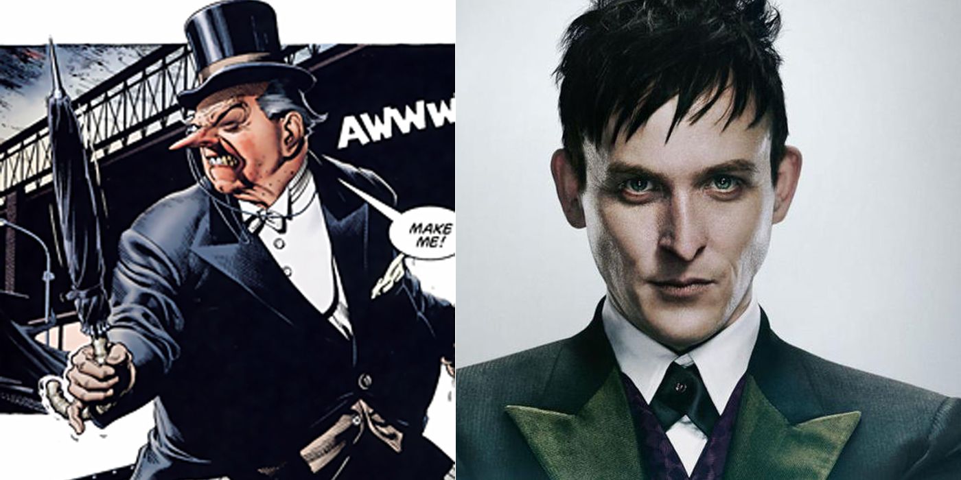 DC Comics Penguin vs Gotham's Oswald Cobblepot