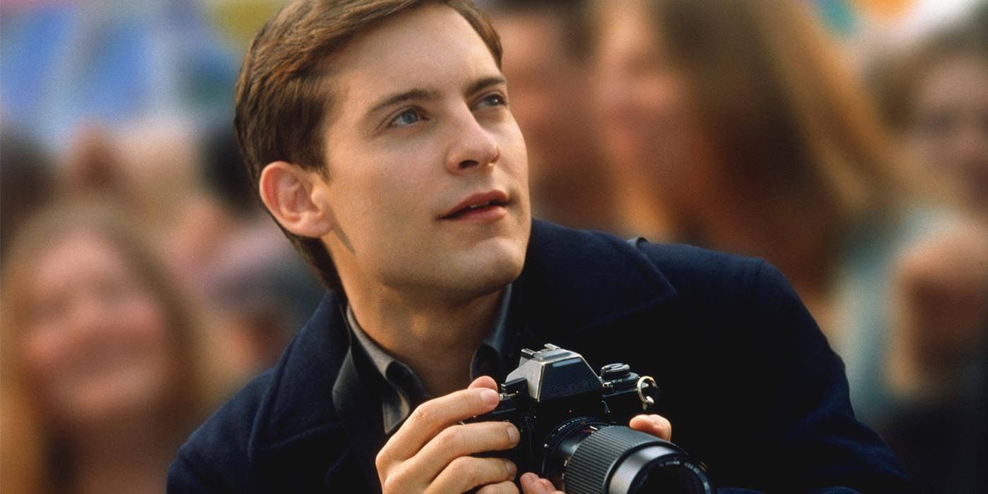 Tobey Maguire as Peter Parker with Camera