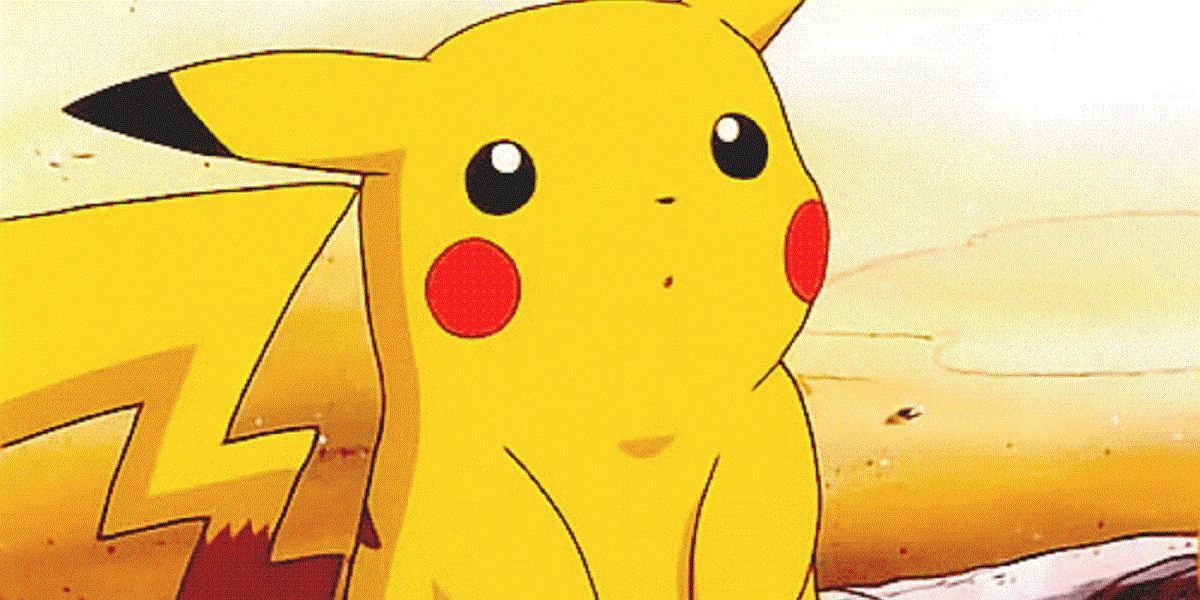 Pikachu in the Pokemon anime series