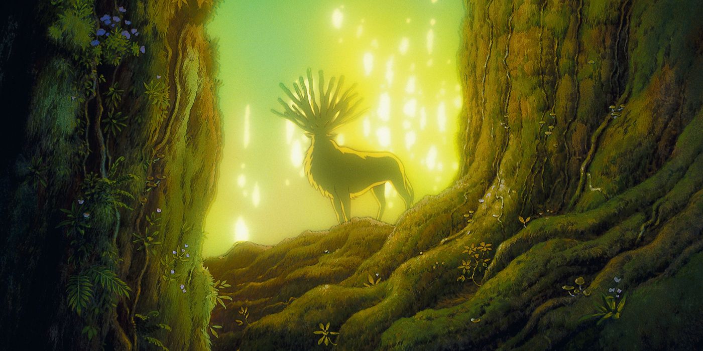 Deus da Floresta em Princesa Mononoke