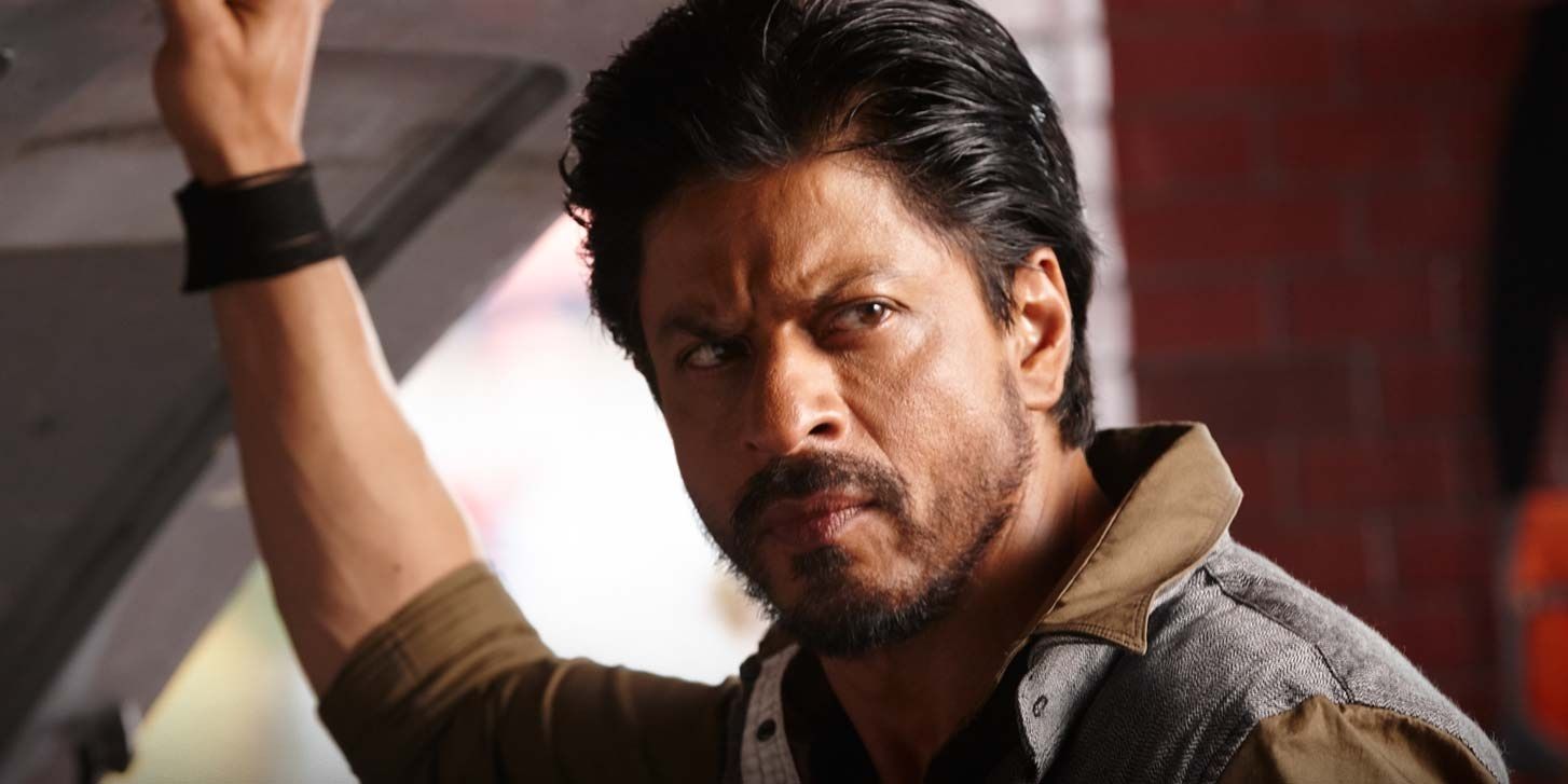 Bollywood actor Shah Rukh Khan in Dilwale