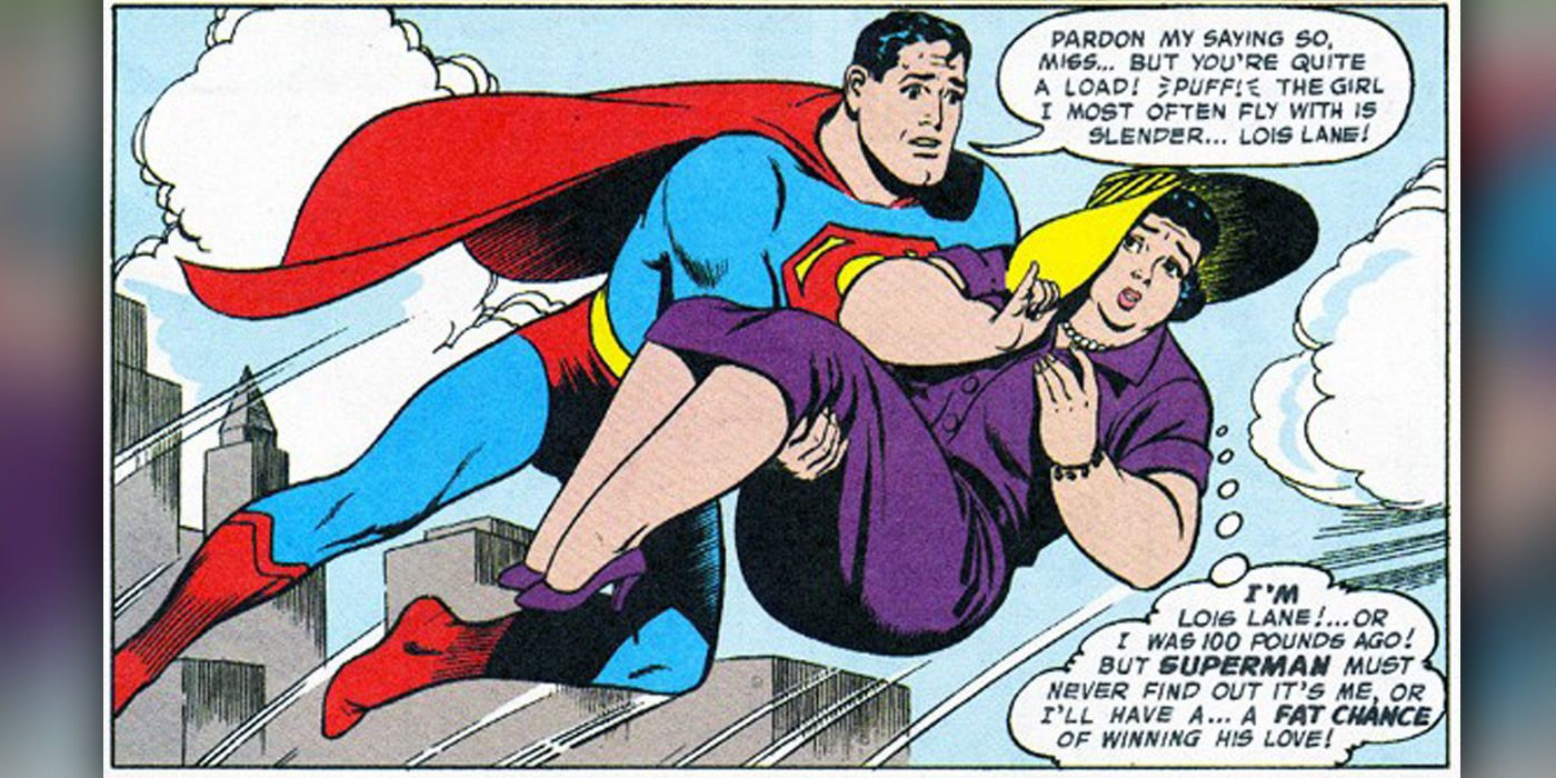 Superman Girlfriend Lois Lane Fattest Girl Metropolis