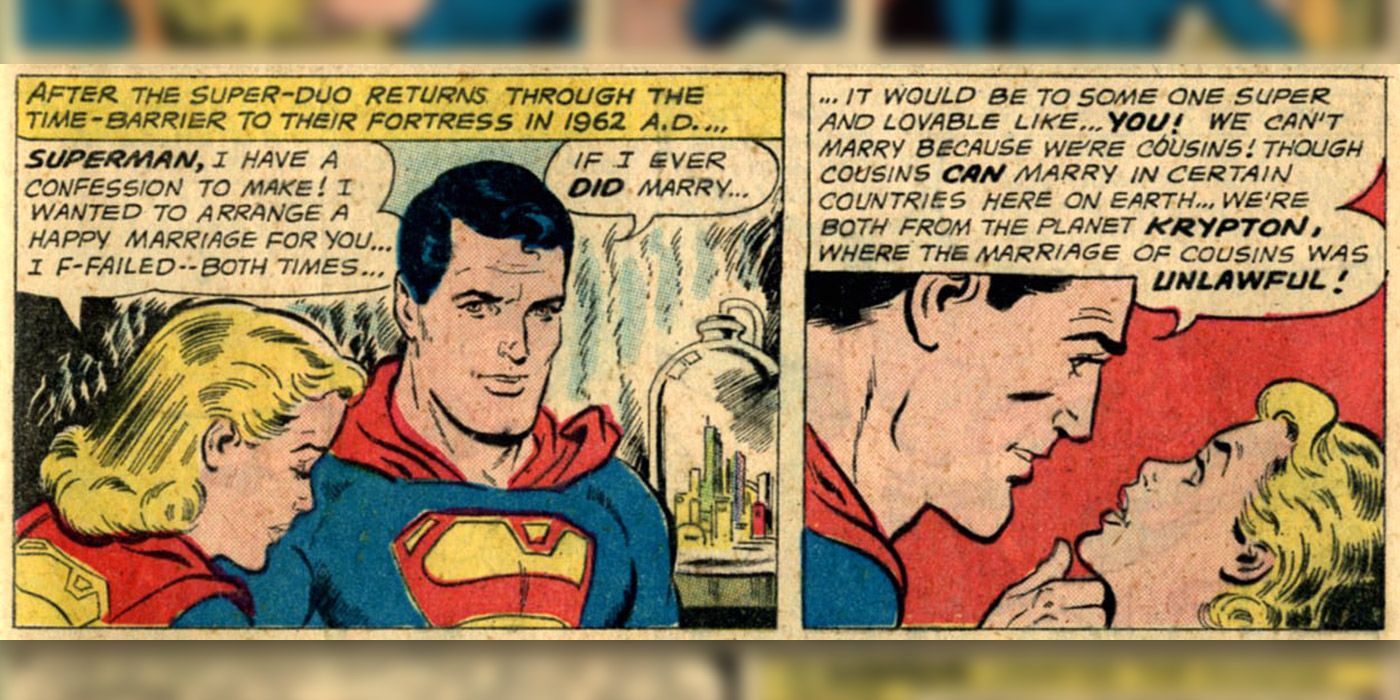 Superman Hits on Supergirl Cousin Incest Hook Up