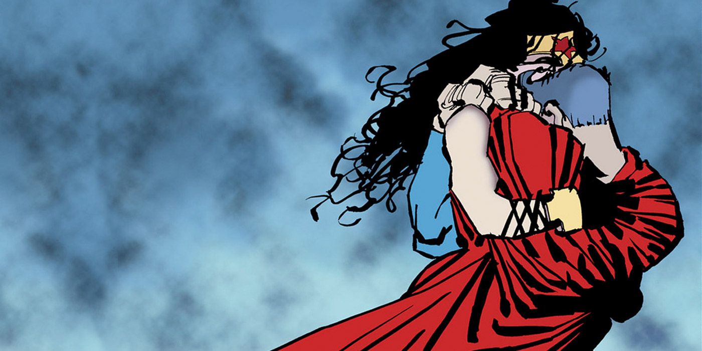 Superman Wonder Woman Sex Dark Knight Strikes Again