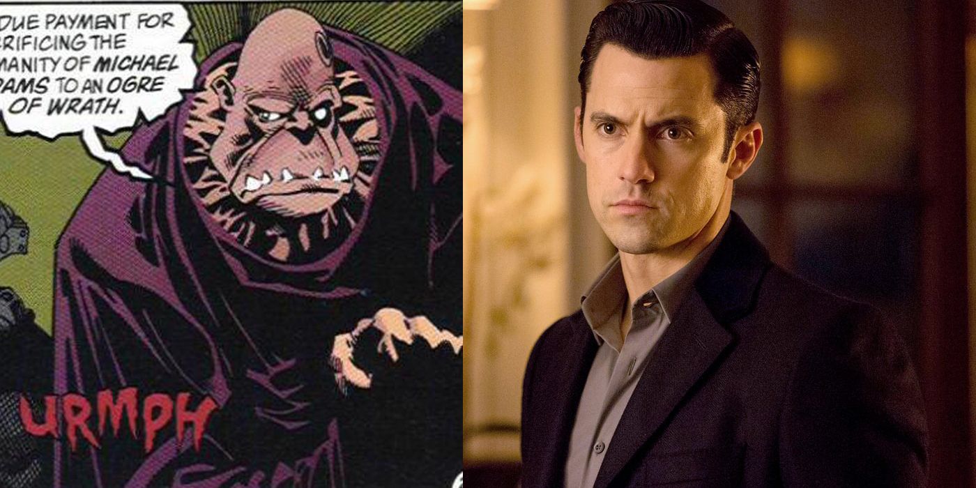 DC Comic Ogre compared to Gotham's Jason Ogre