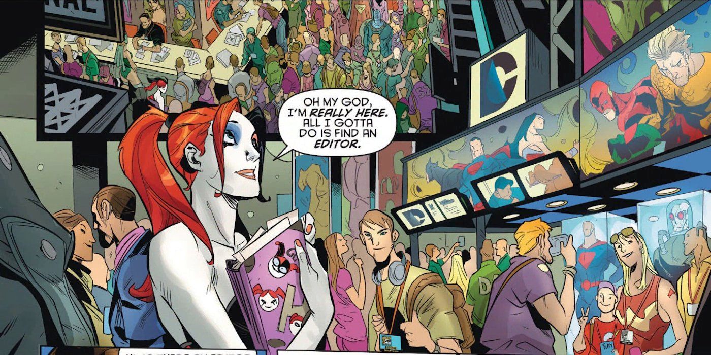 Harley Quinn at Comic Con