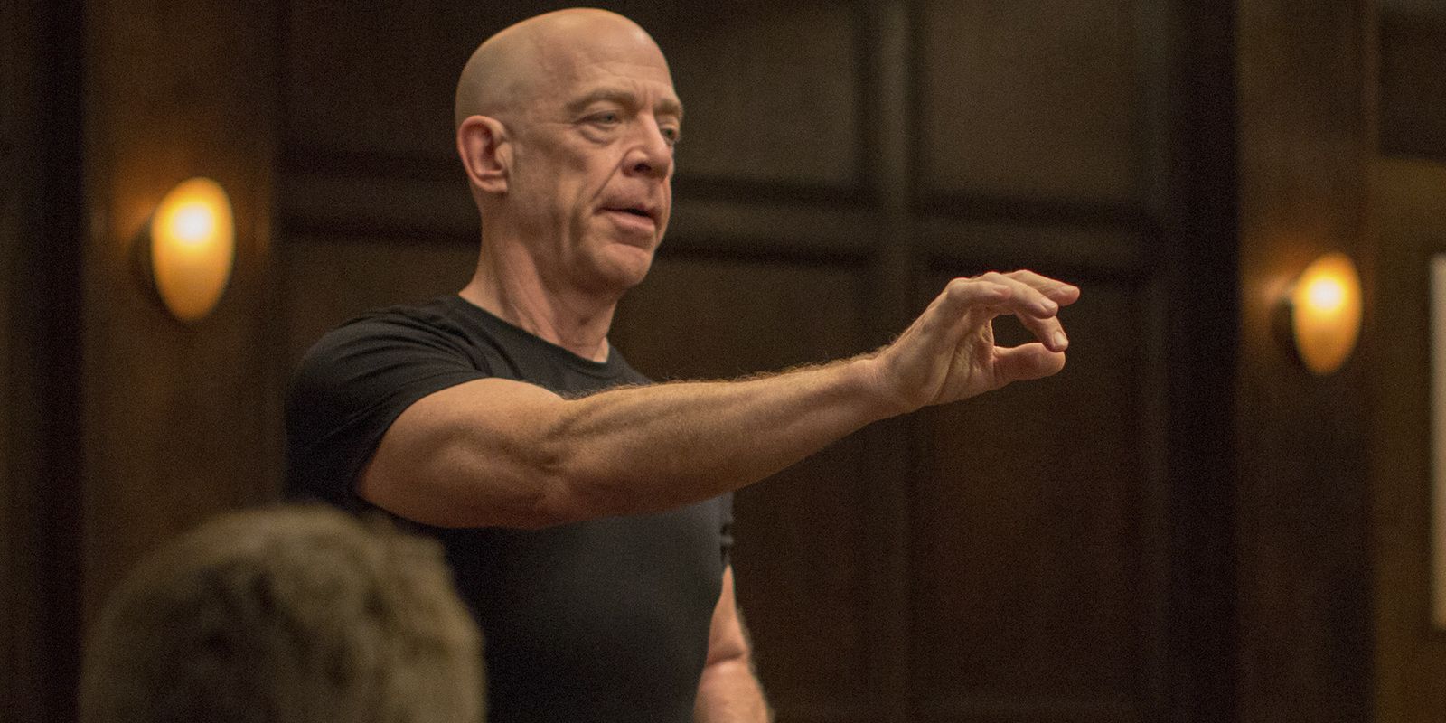 JK Simmons in Whiplash