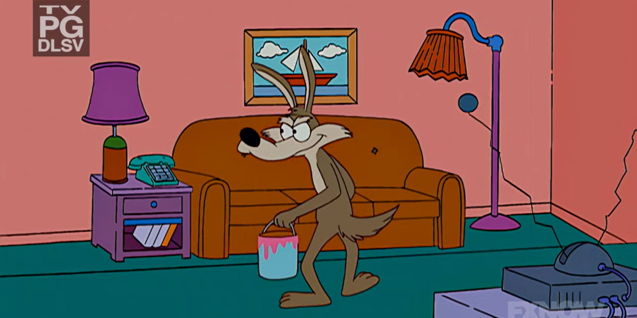 Wile E. Coyote on The Simpsons