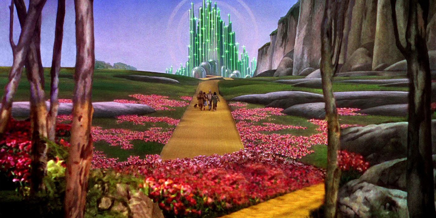 wizard of oz yellow road