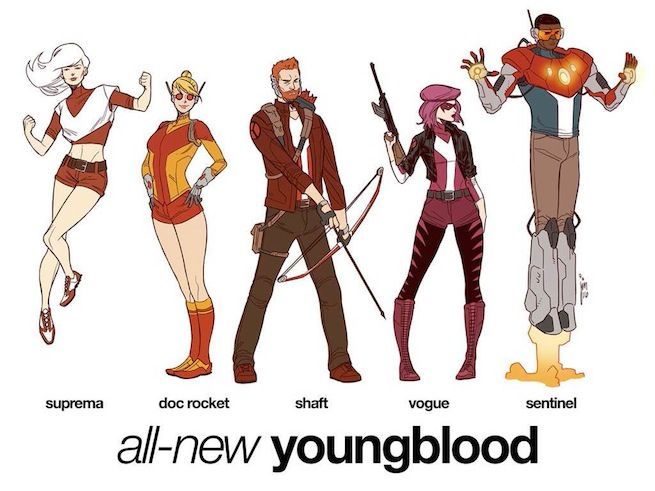 All New Youngblood Team
