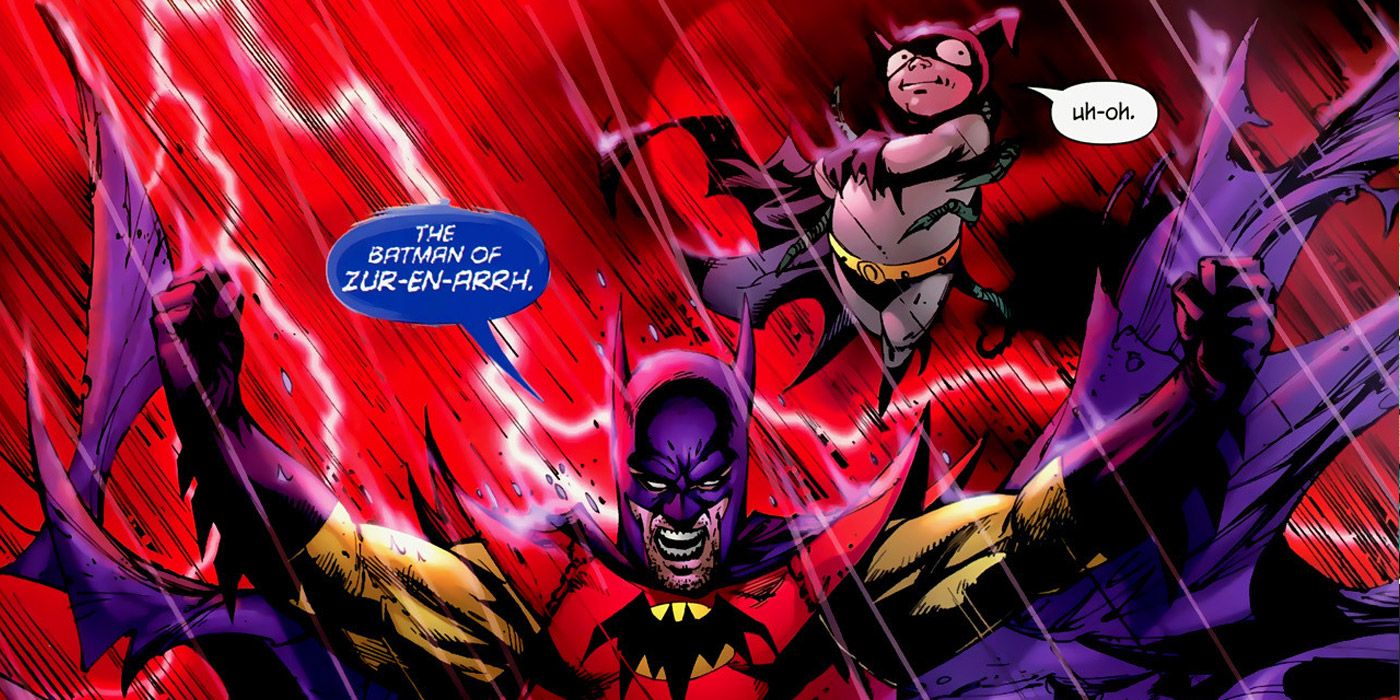 Zur En Arrh and Bat-Mite appear in Batman comics.