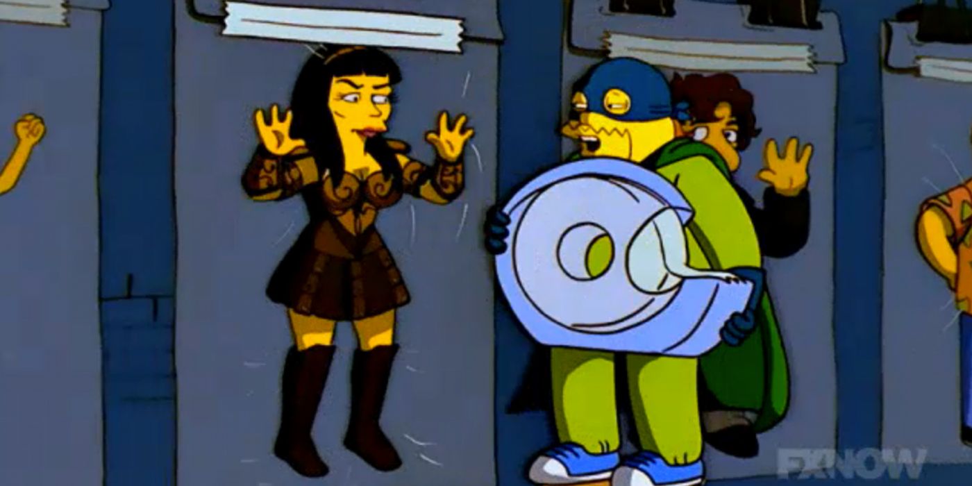 Lucy Lawless Simpsons