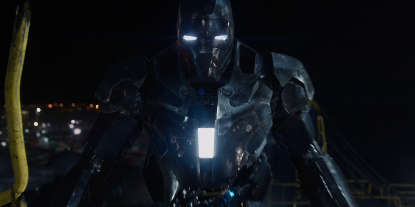 Iron Man's Shotgun Armor From Iron Man 3